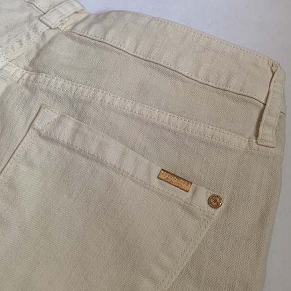 ‼️SOLD‼️ 3/$15 Mango Jean Shorts with Pocket Showing, size XS - Picture 4 of 5